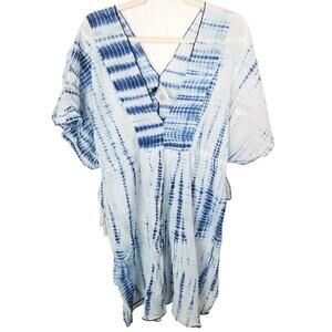 Polo Ralph Lauren Womens Tie Dye Cover Up Size S/M Beach Travel Vacation Resort